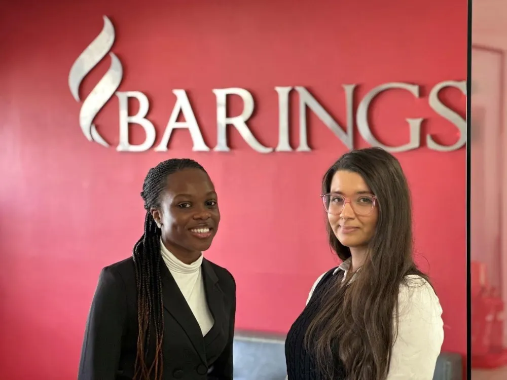 Barings Law employees offered training contract and entering legal industry