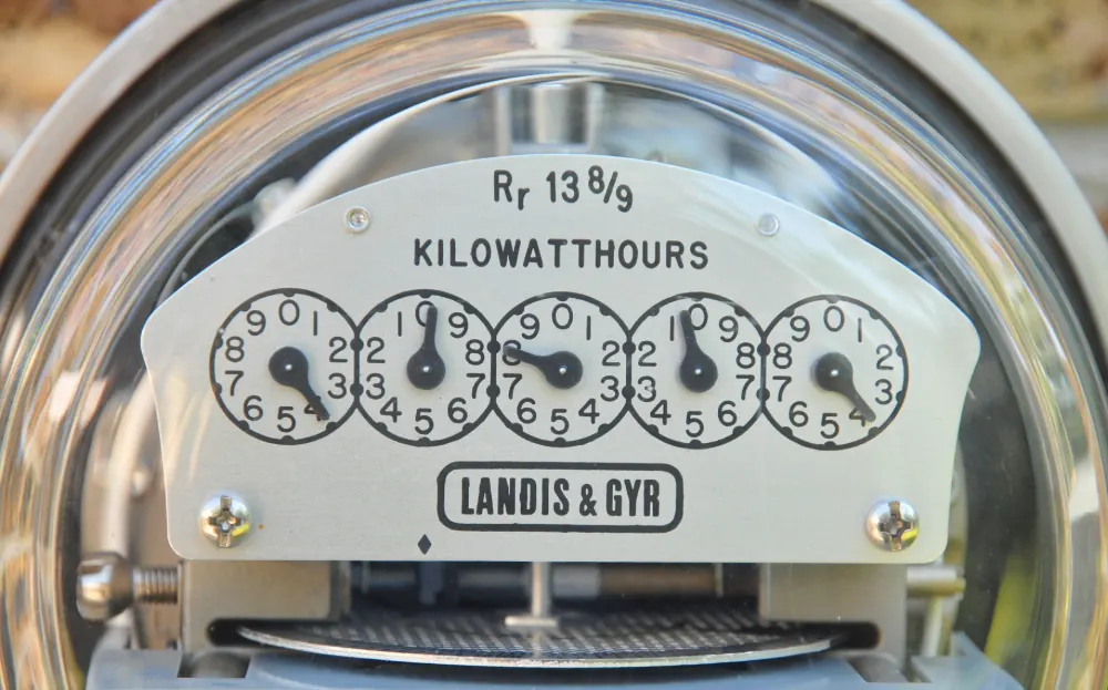 Business energy meter.